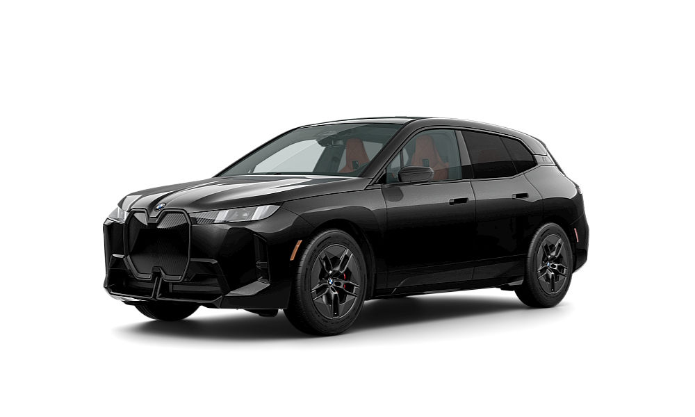 Voxcar BMW iX SUV in Black Sapphire Metallic, VANCOUVER