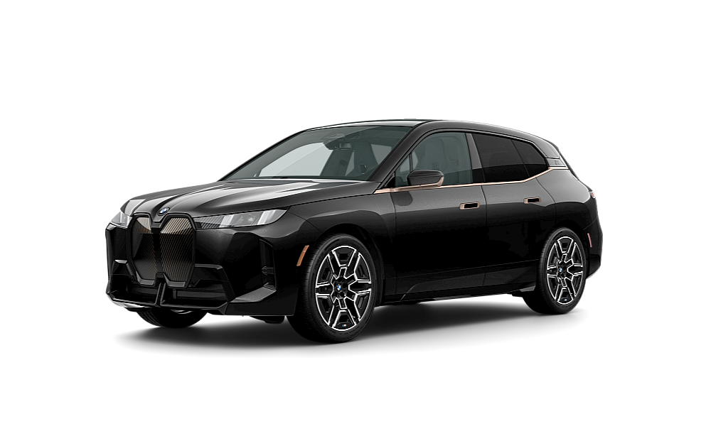 Voxcar BMW iX SUV in Black Sapphire Metallic, VANCOUVER