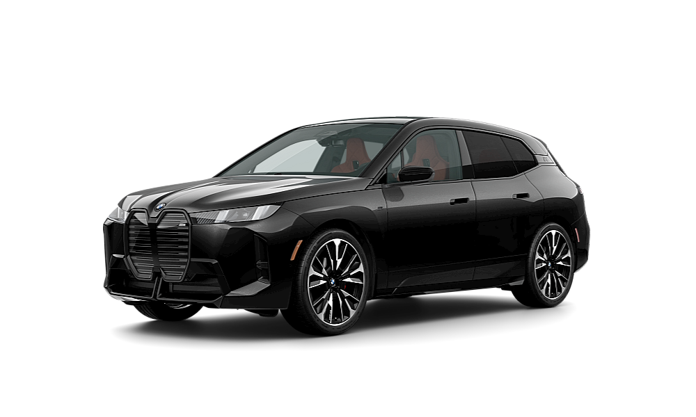 Voxcar BMW iX SUV in Black Sapphire Metallic, VANCOUVER